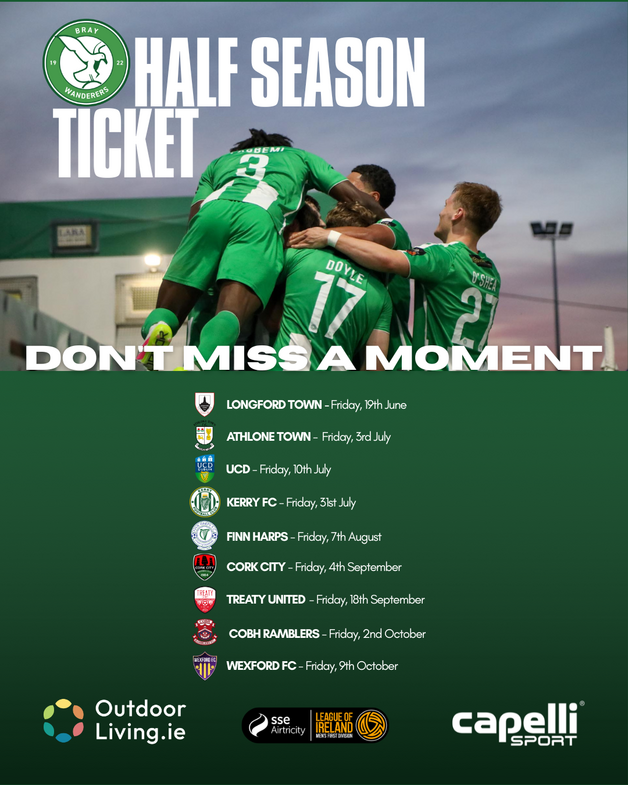 Event image 2026 Half Season Tickets