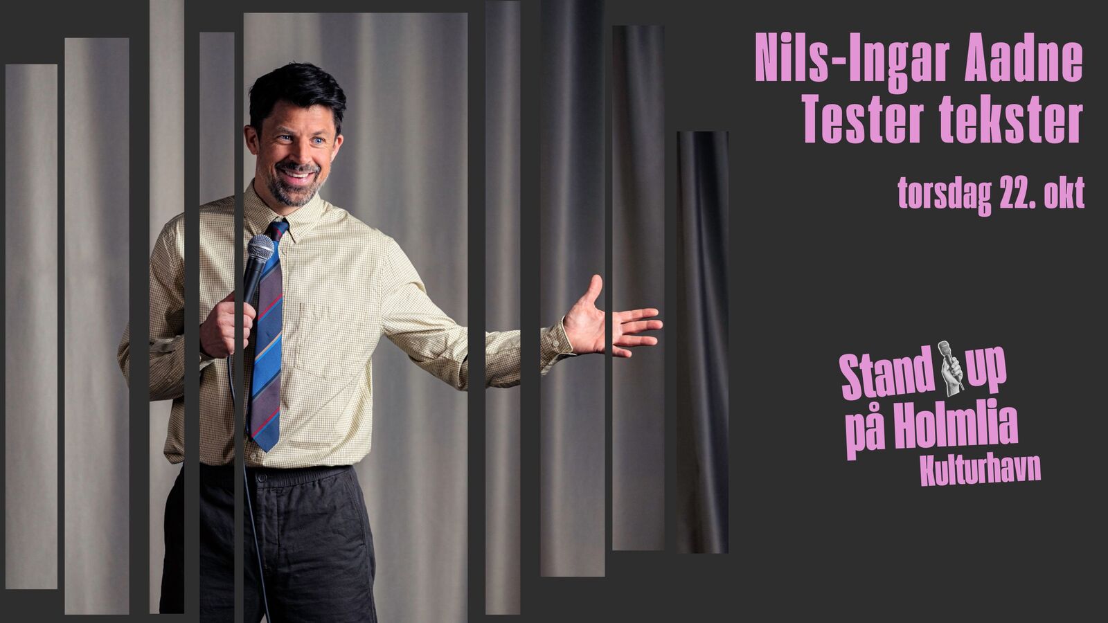 Standup show: «Nilsi tester tekster»