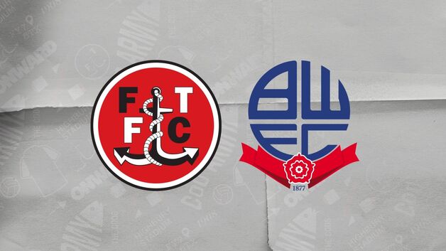 Event image Fleetwood Town FC vs Bolton Wanderers FC 
