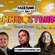 Event image Sommer☀️Standup på Kontoret (Egersund) - 9. juli