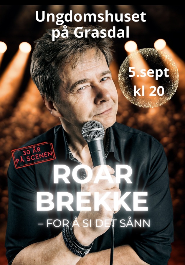 Event image Stand up med Roar Brekke