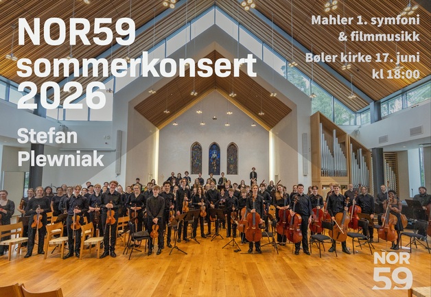 Event image NOR59 sommerkonsert - Mahler 1. symfoni og filmmusikk