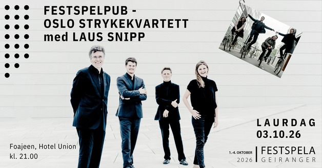 Event image Festspelpub med Oslo strykekvartett