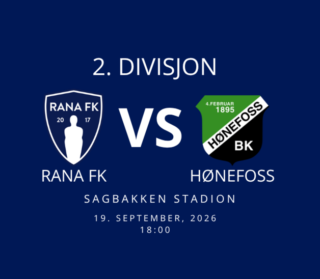Event image Rana FK - Hønefoss BK