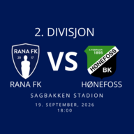 Event image Rana FK - Hønefoss BK