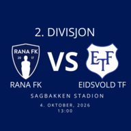 Event image Rana FK - Eidsvold TF