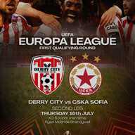 Event image Derry City FC v CKSA Sofia - HOME FANS 