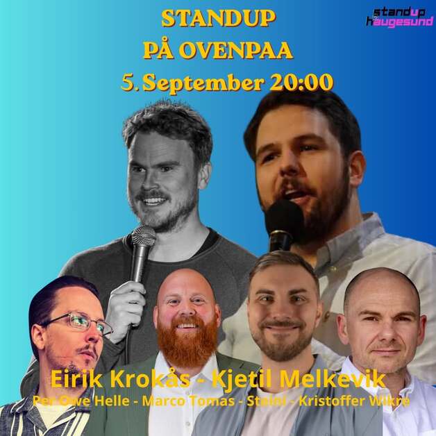 Event image Standup Ovenpaa Kopervik