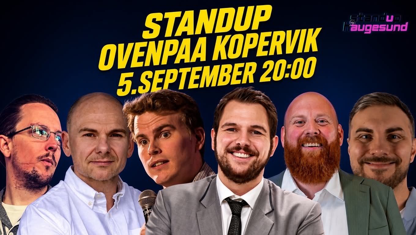 Event image Standup Ovenpaa Kopervik