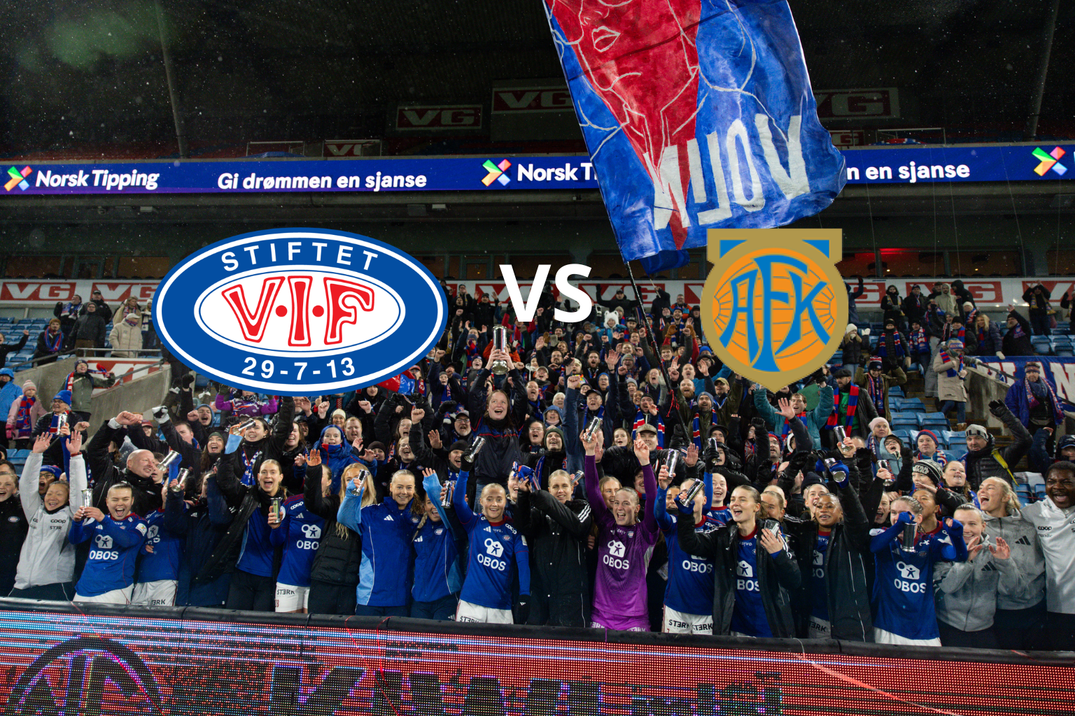 Event image Vålerenga Fotball -  Aafk Kvinner (NM Kvartfinale)