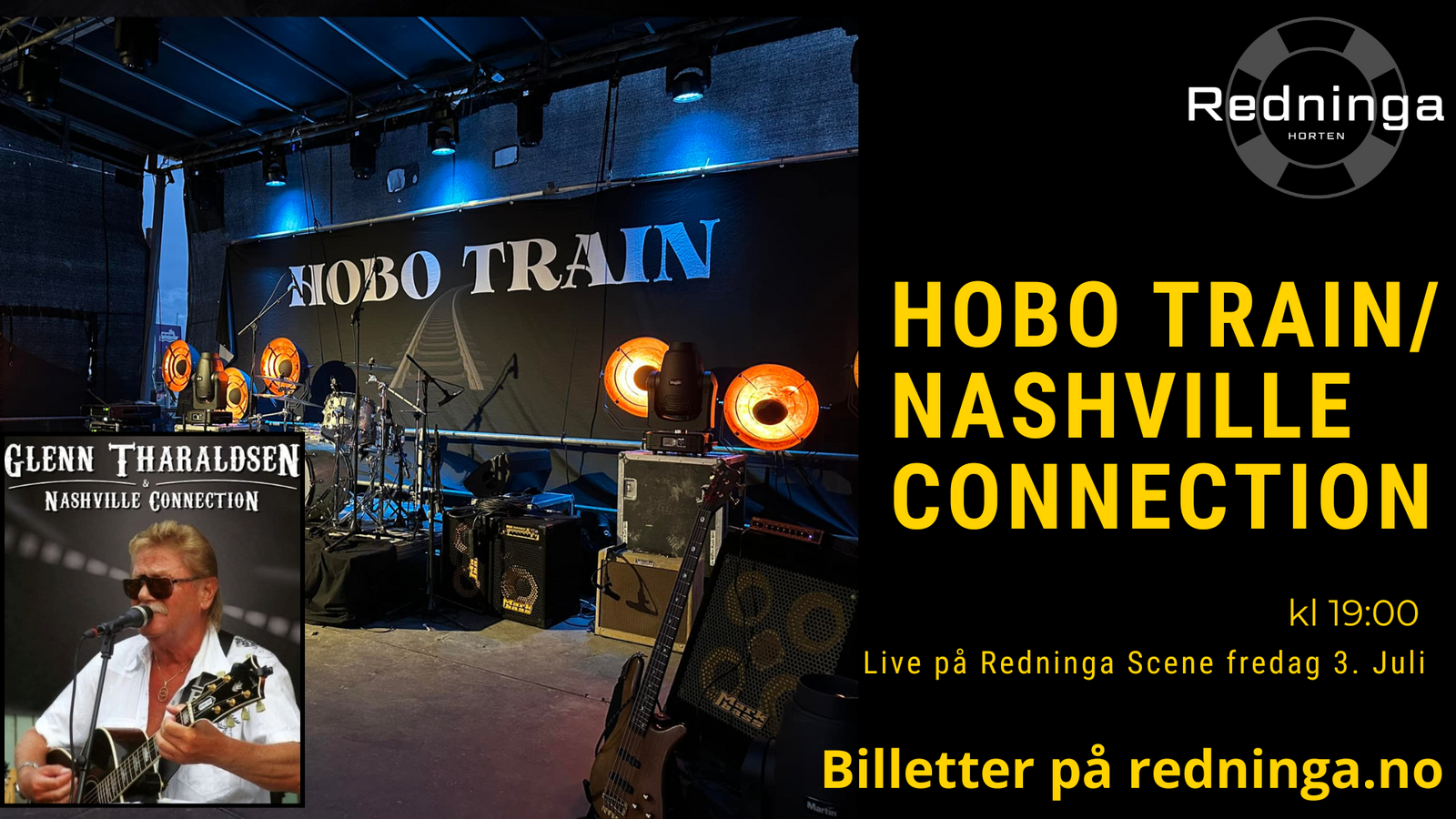 Event image Hobo Train & Nashville Connection - Dobbelt konsert