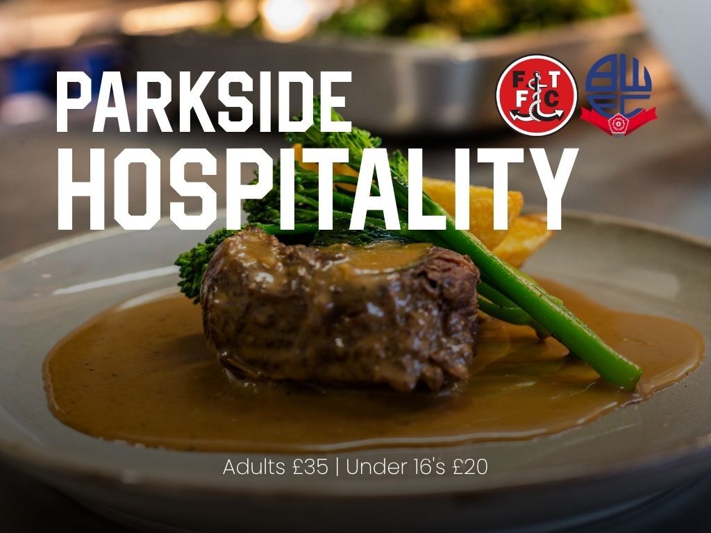 Event image Fleetwood Town vs Bolton Wanderers - Hospitality
