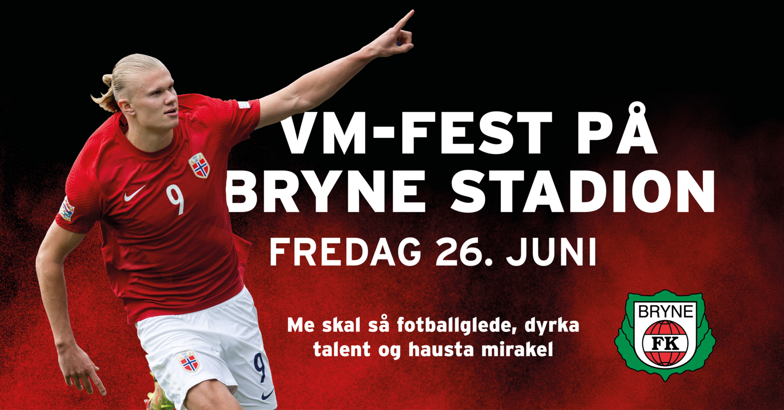Event image VM-fest på Bryne stadion