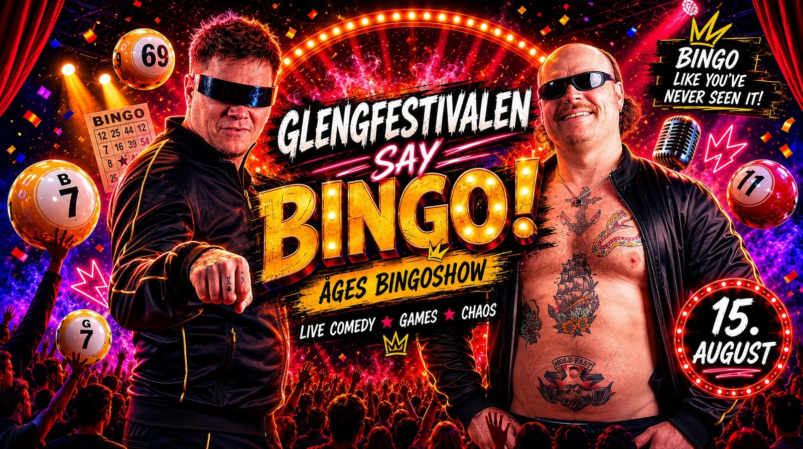 Event image Glengfestivalen 2026 - Åges bingoshow