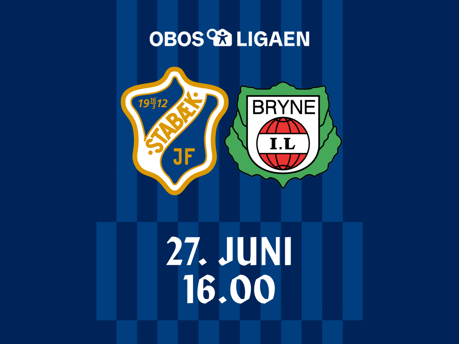 Event image OBOS-ligaen 2026: Stabæk Fotball - Bryne