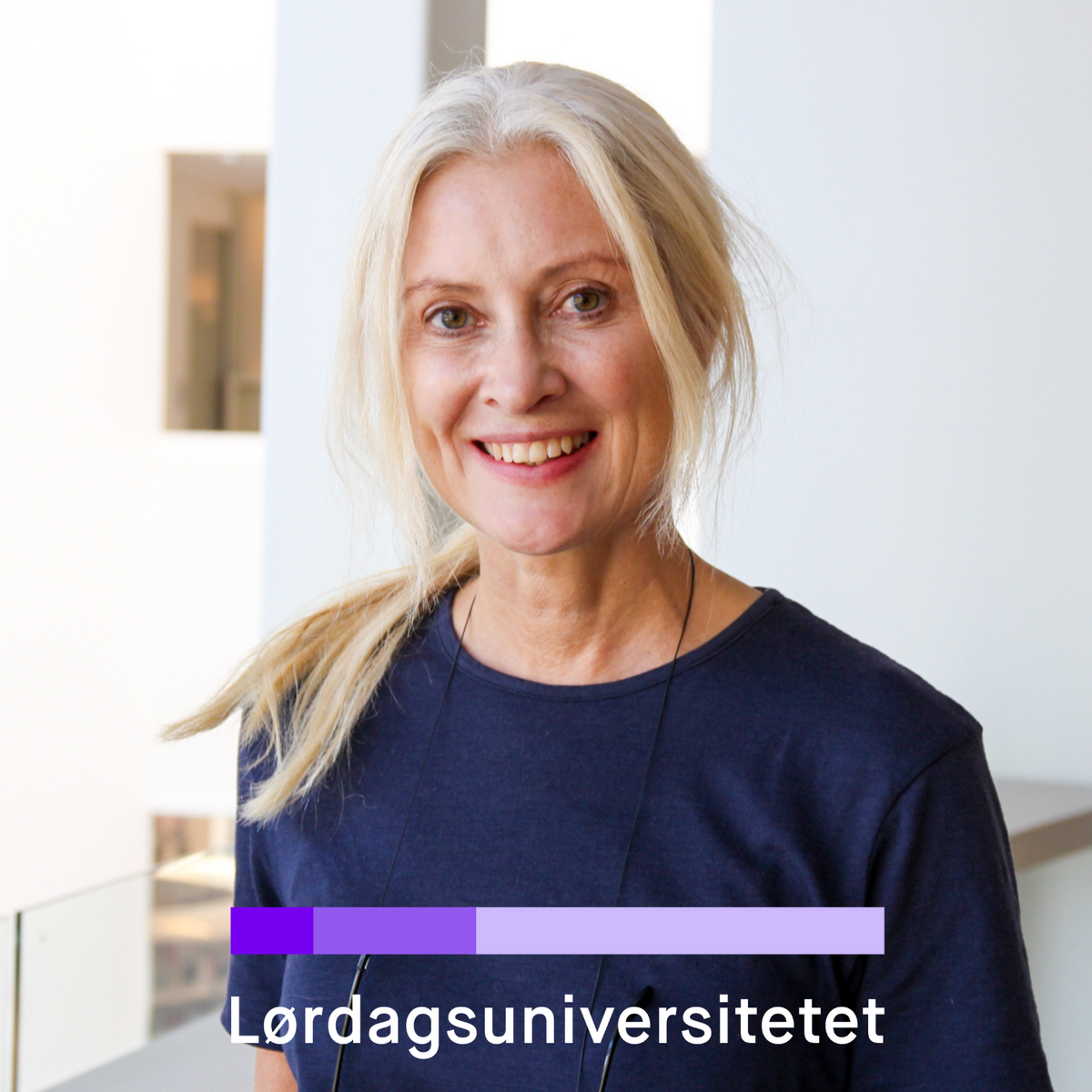 Event image Lørdagsuniversitetet. Line V. Joranger - Slitne sjeler i et hektisk samfunn: Hvordan havnet vi her?