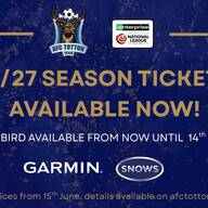 Event image Hospitality Season Tickets 