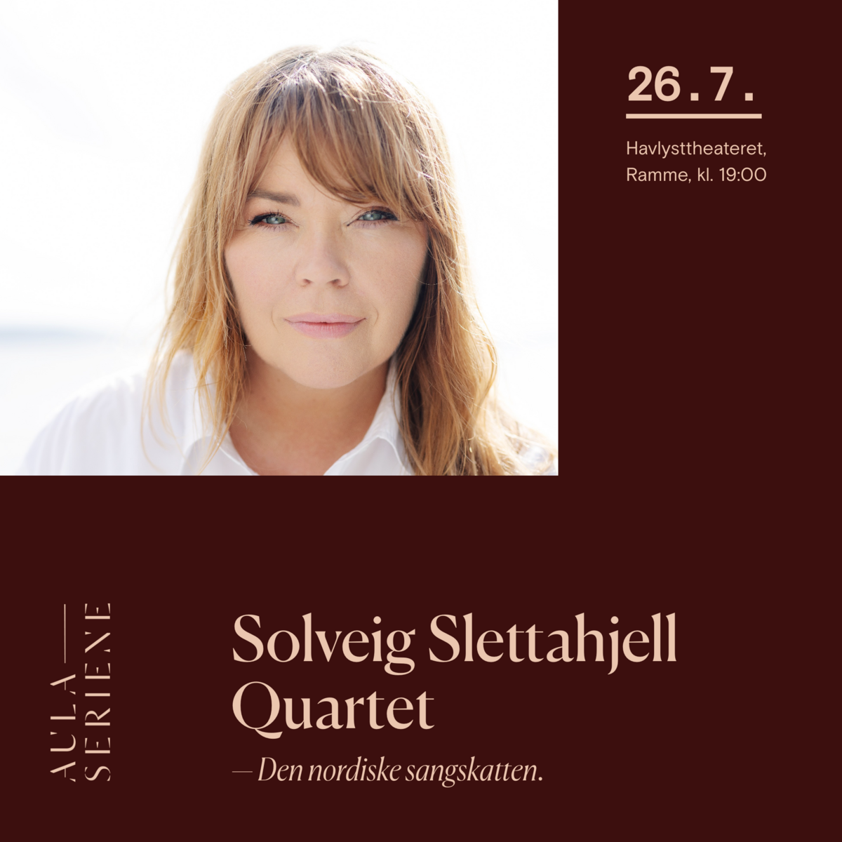 Event image Solveig Slettahjell Quartet