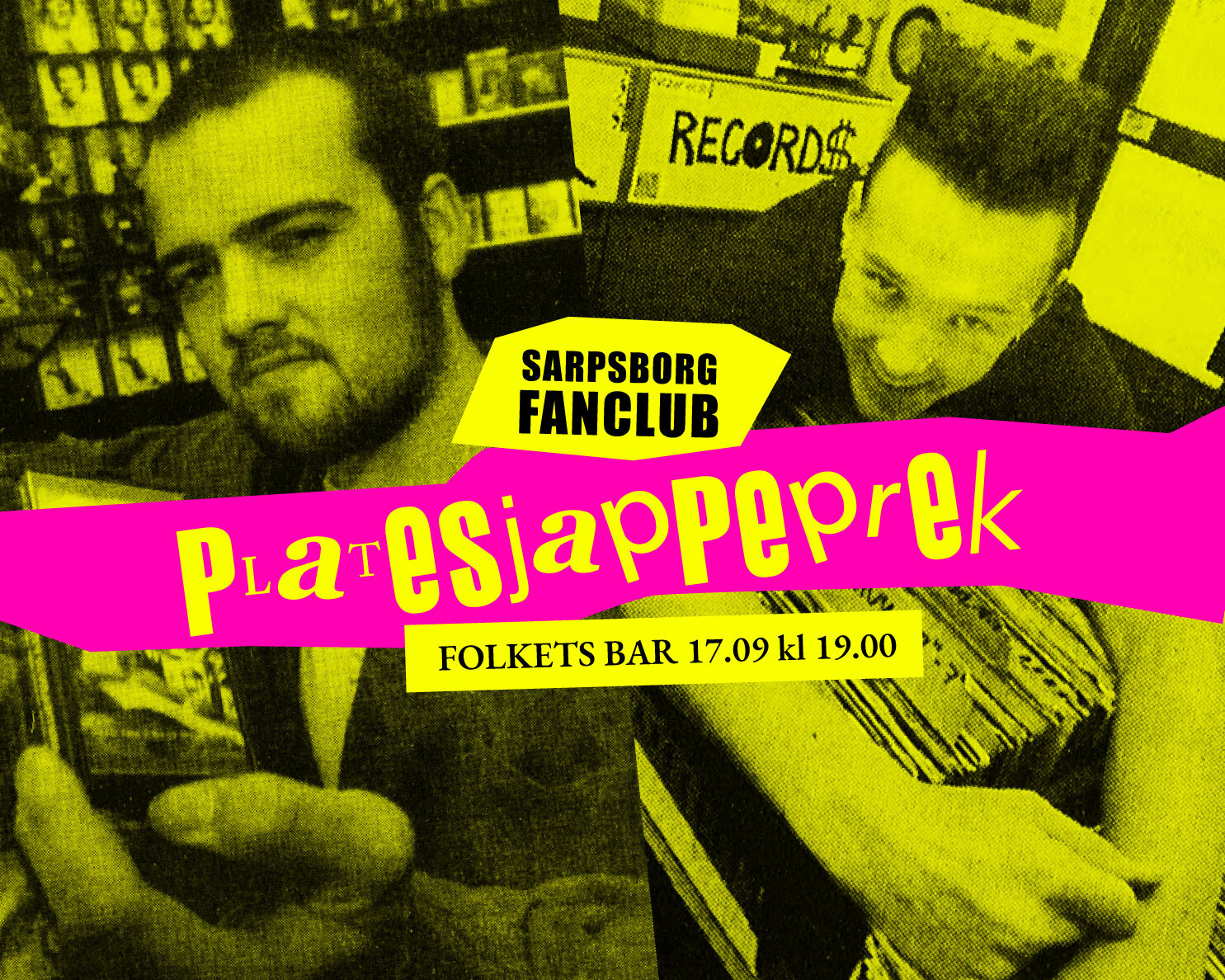 Event image Platesjappeprek med Ulf og Per Aksel 