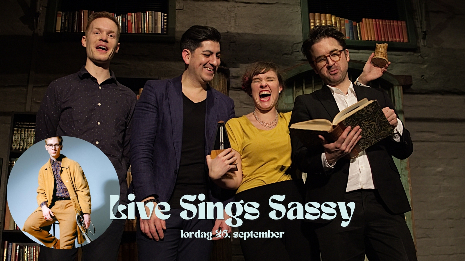Konsert: Live Sings Sassy!