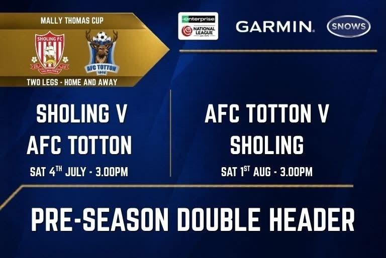 Event image AFC Totton v Sholing - Pre Season Friendly 
