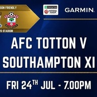 Event image AFC Totton v Southampton XI - Pre Season Friendly 