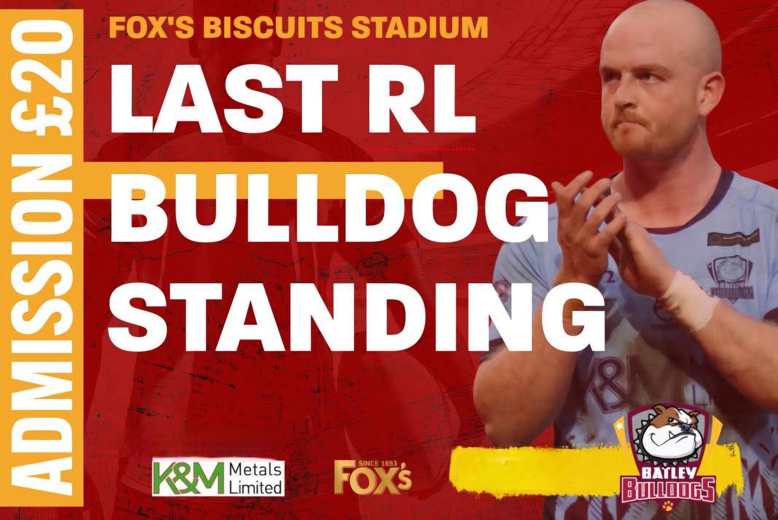 Event image Last Bulldog RL Standing 2026