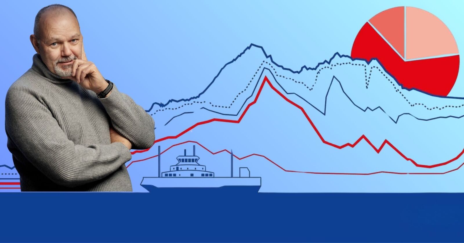 Event image Norge i rødt, hvitt og statistikk
