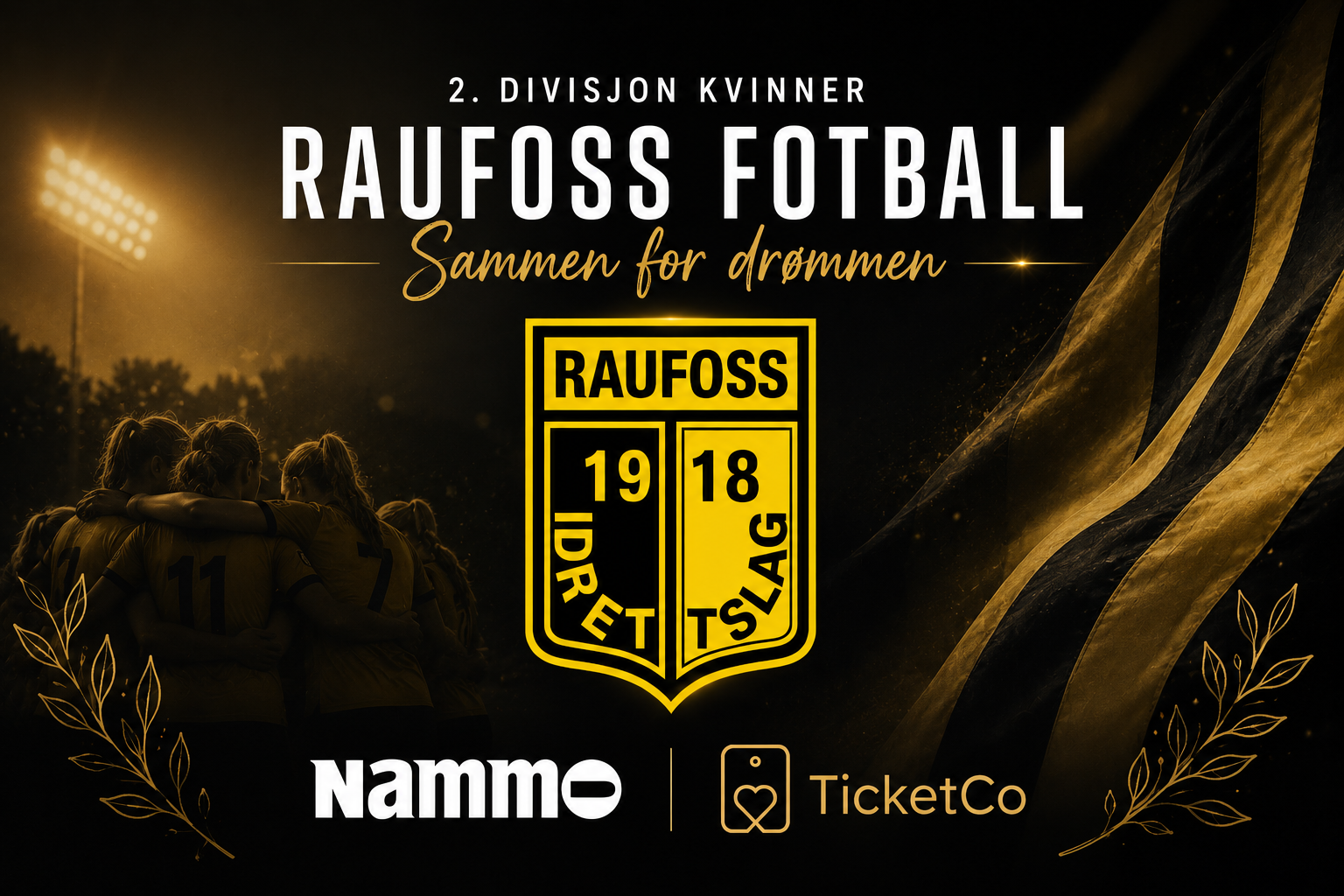 Event image Raufoss - Lyn 2 2.div kvinner Runde 20