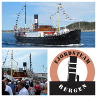 Event image Onsdag 5. august 2026: Bli med D/S "Stord I" ut på Byfjorden og ta imot "Fjordsteamflåten". Familietur.