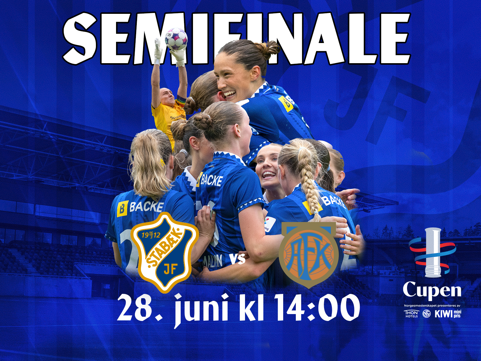 Event image NM Semifinale Kvinner: Stabæk Fotball - Aalesund