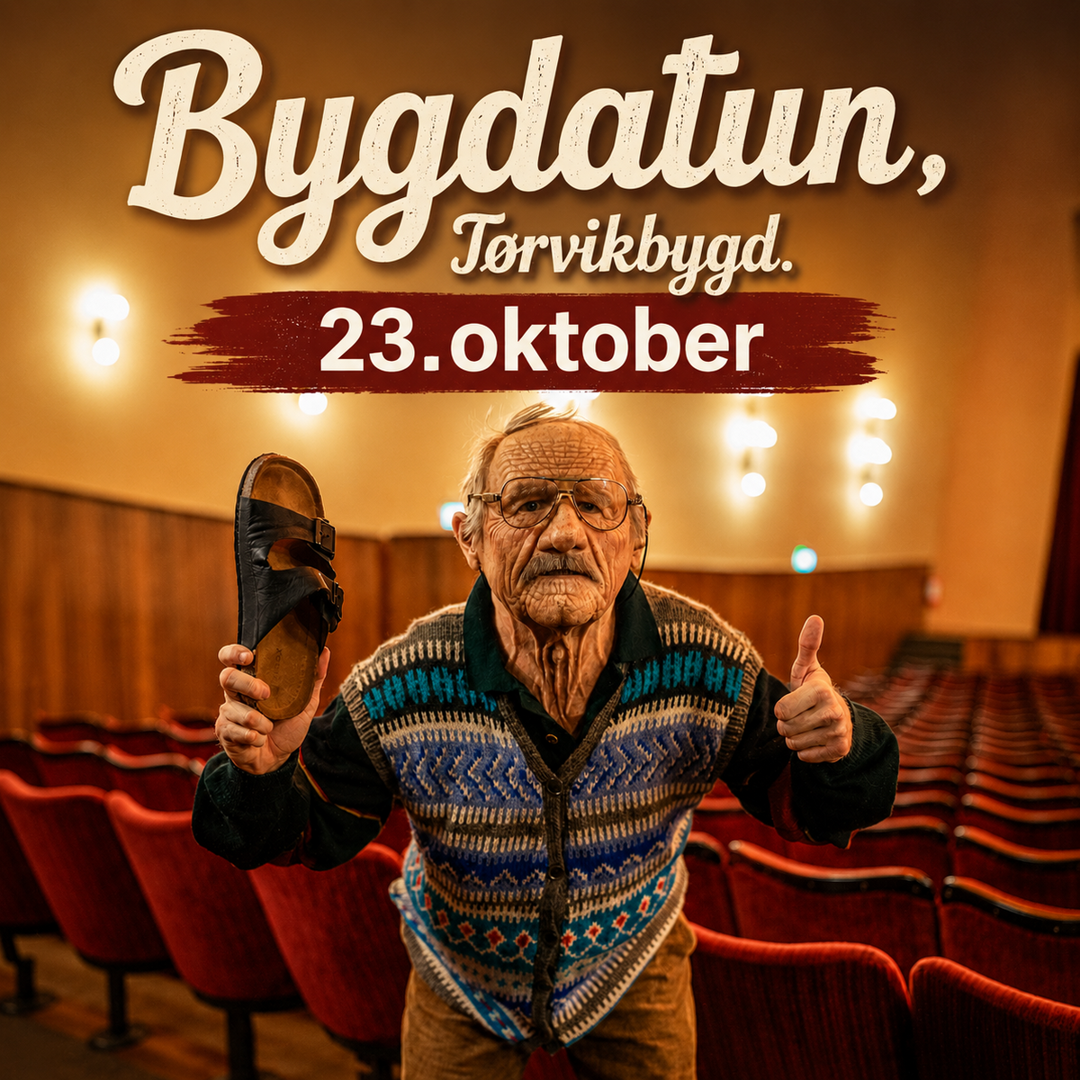 Event image Dagnfart Tønnesen til Bygdatun!👴🏼