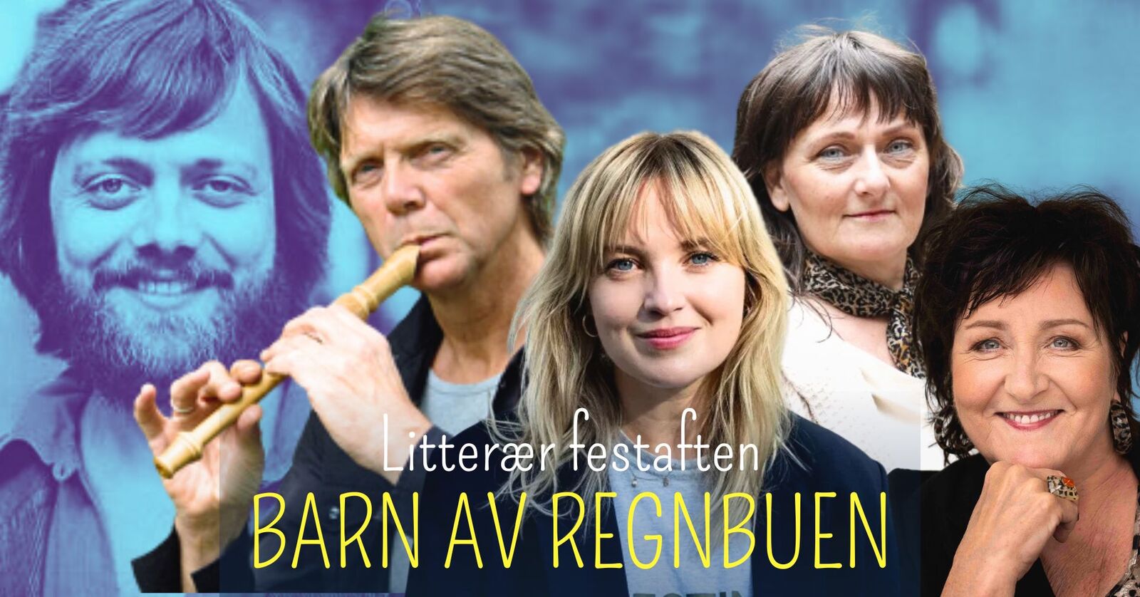 Event image LITTERÆR FESTAFTEN | Barn av regnbuen