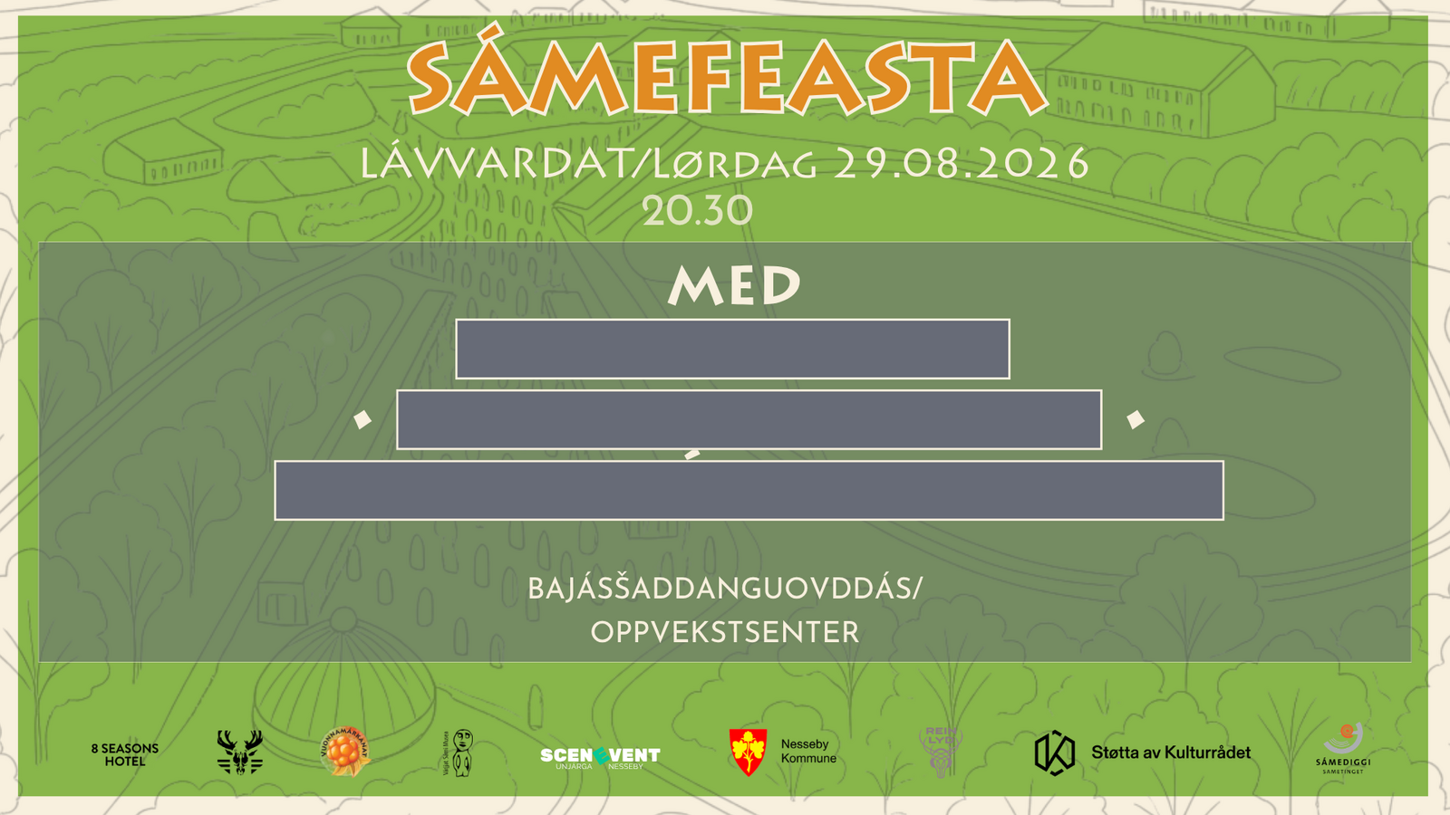 SÁMEFEASTA - VUONNAMÁRKANAT - LØRDAGS KONSERT