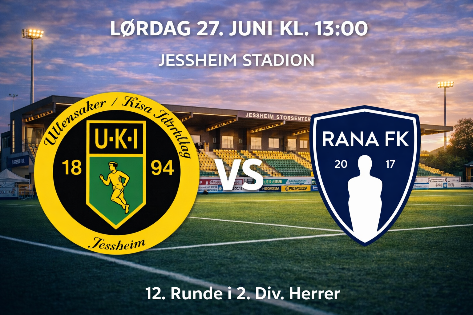 Event image 12. Runde i 2.Div.: Ull/Kisa - Rana FK