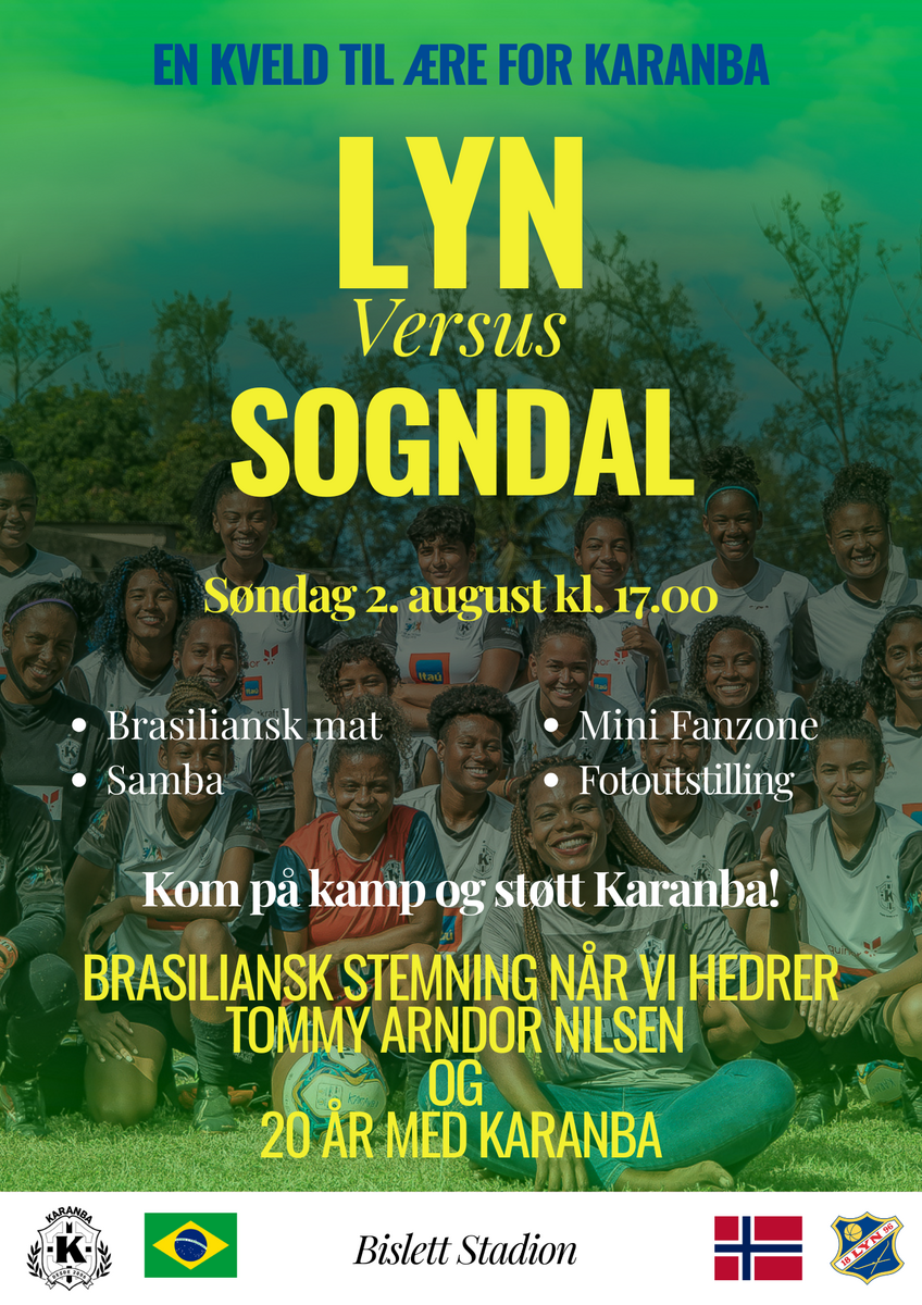 Event image OBOS-ligaen: Lyn - Sogndal