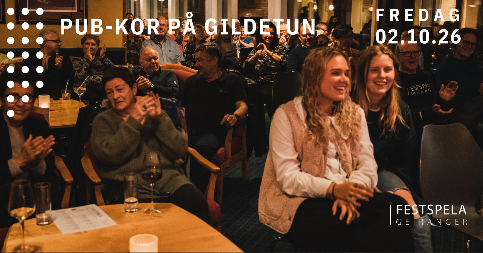 Event image Pub-kor på Gildetun ungdomshus