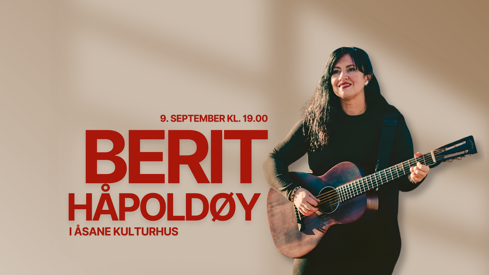 Event image BERIT HÅPOLDØY: Det som står att // ÅSANE