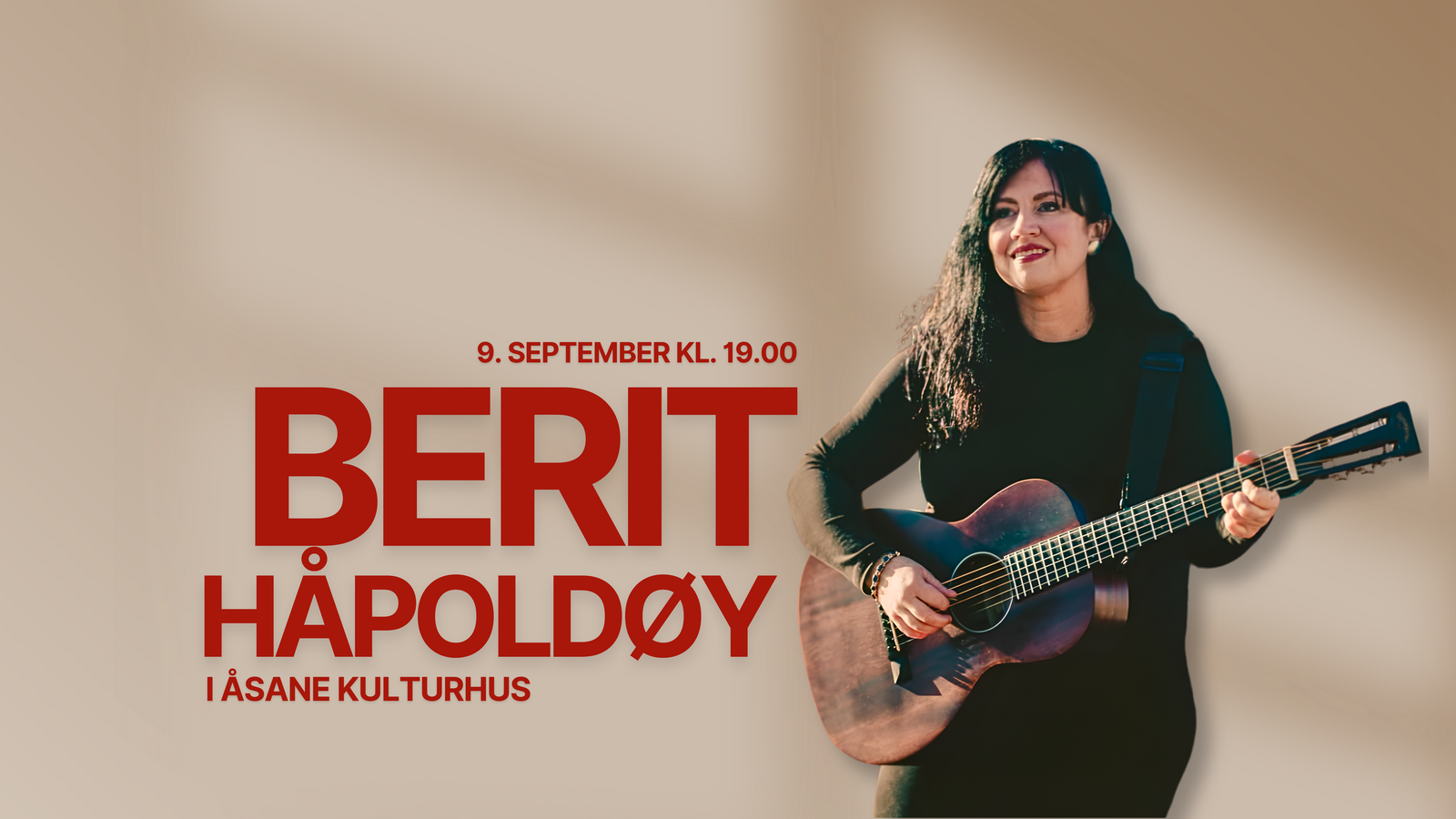 Event image BERIT HÅPOLDØY: Det som står att // ÅSANE