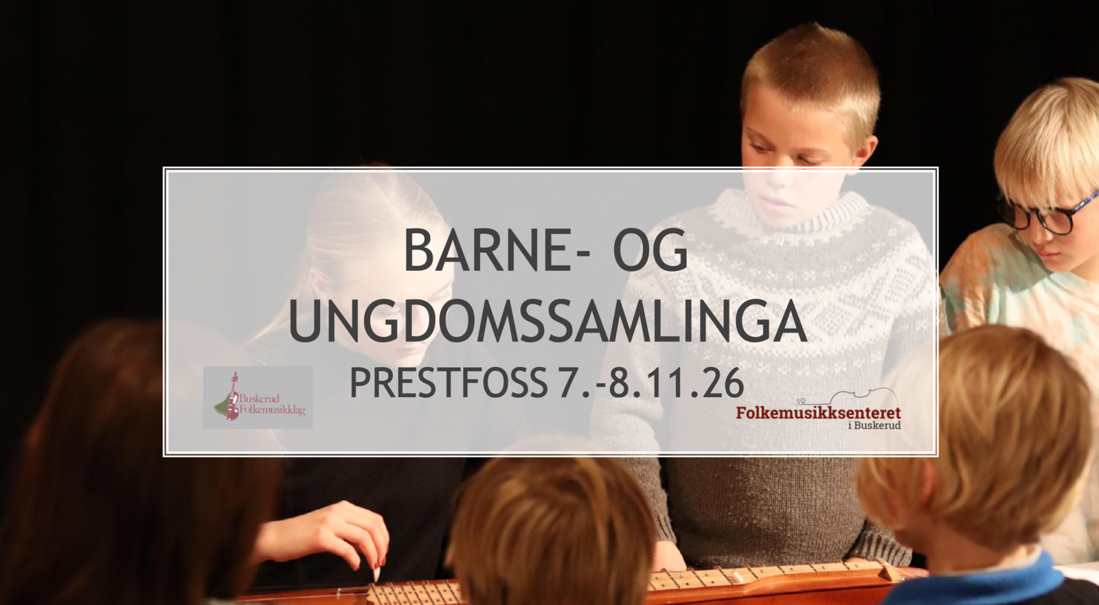 Event image Barne- og ungdomssamlinga 2026