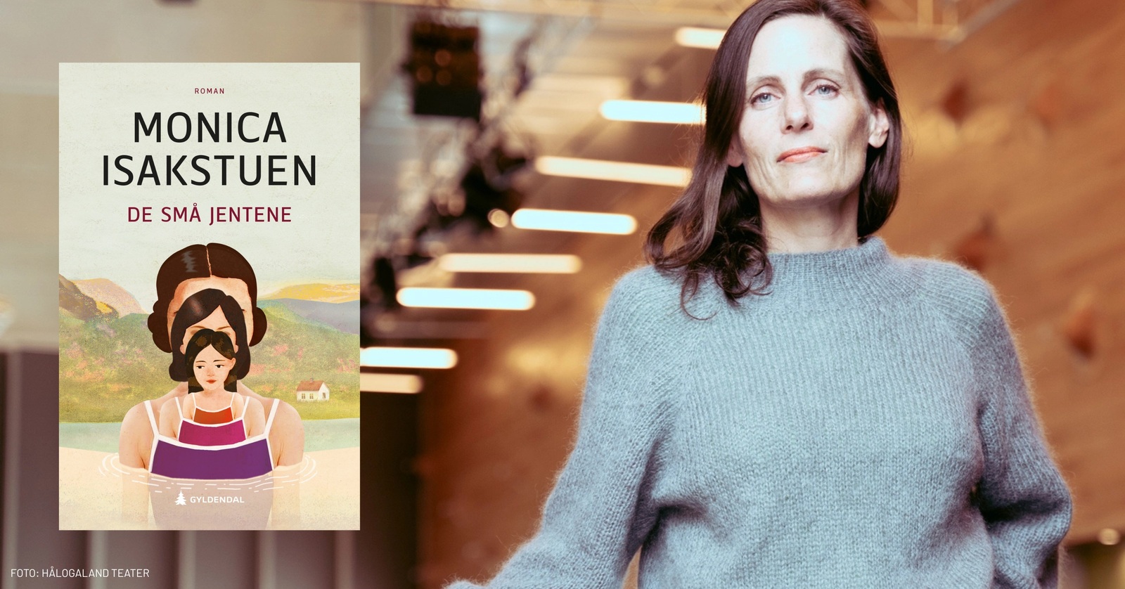 Event image Monica Isakstuen leser «De små jentene»