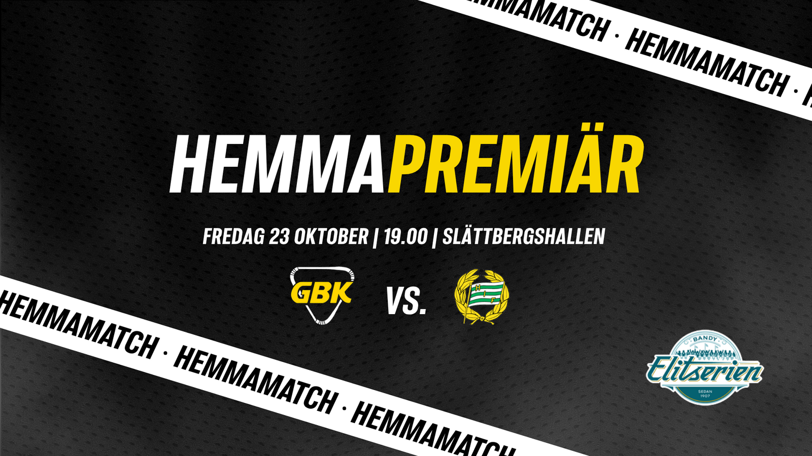 Event image Gripen Trollhättan BK vs Hammarby IF / Elitserien