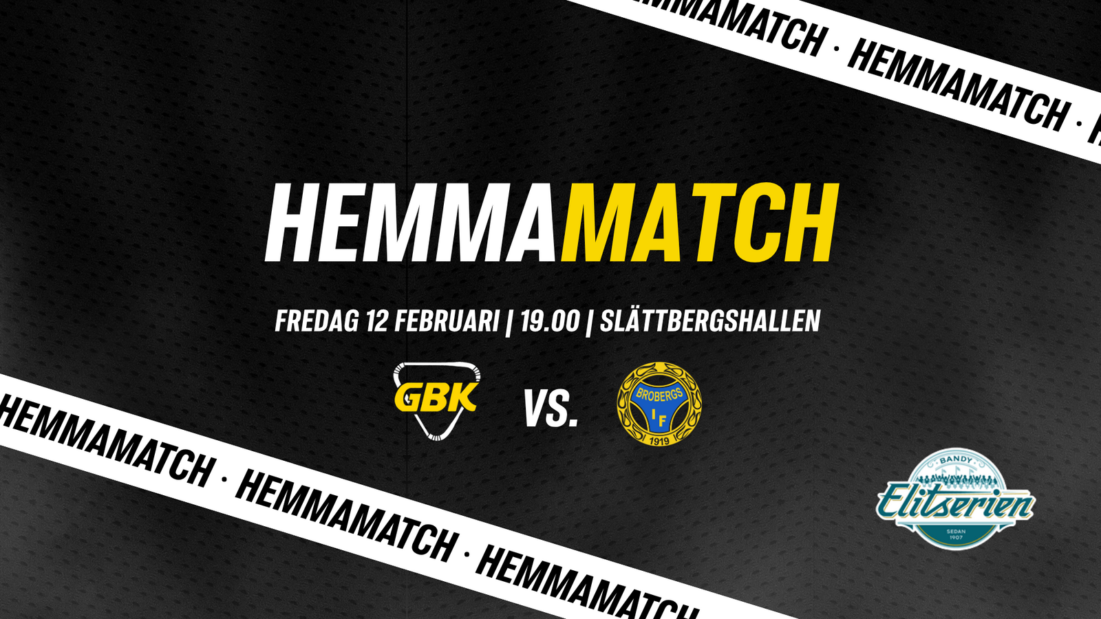 Event image Gripen Trollhättan BK vs Broberg/Söderhamn / Elitserien