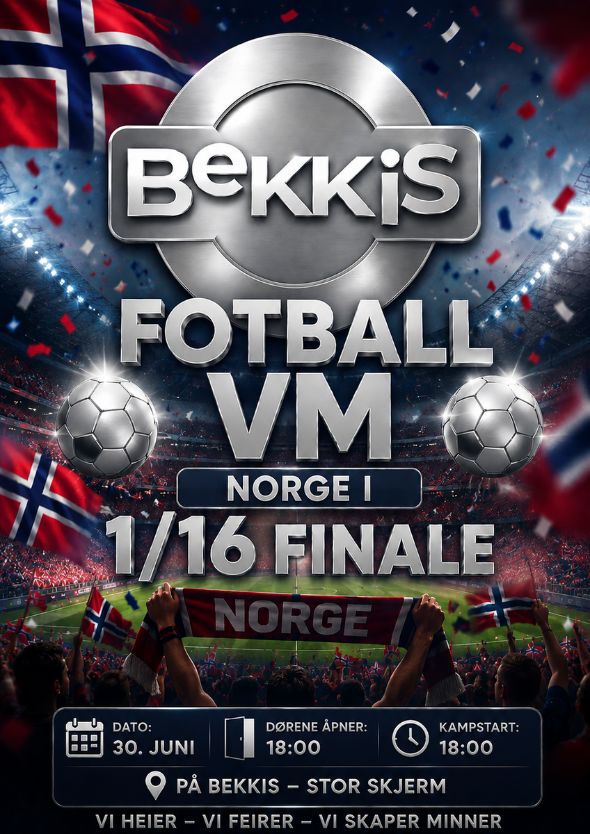 Event image Fotball VM Norge 1/16 finale 2026