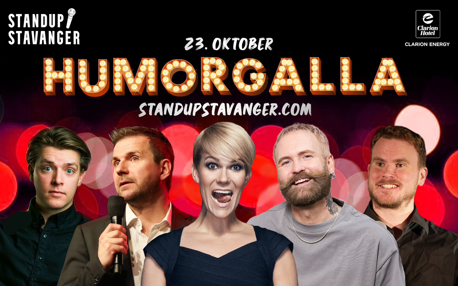 Event image HumorGalla på Clarion Energy 23. oktober