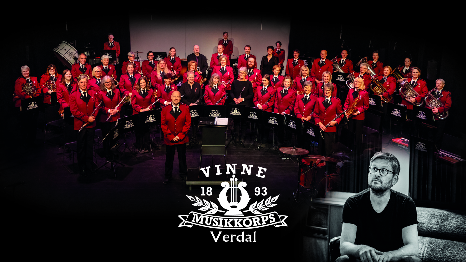 Vinne Musikkorps med Thomas Brøndbo