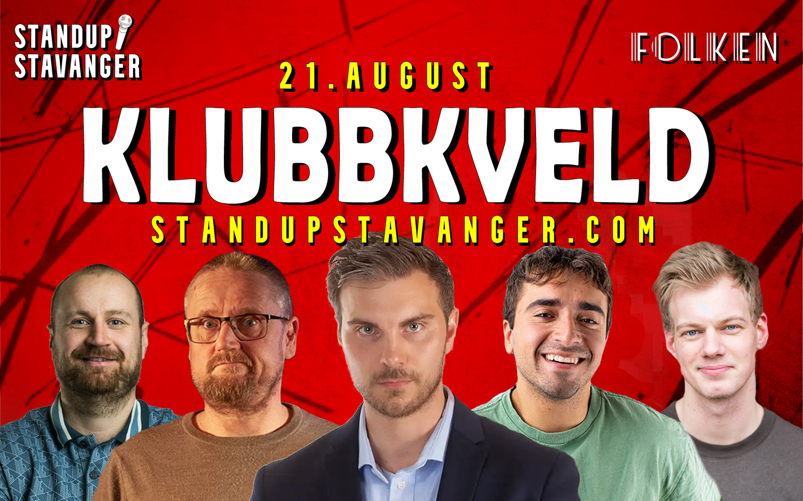 Event image Show #400 (selger x4-billetter til 400 kr.) - 21. august