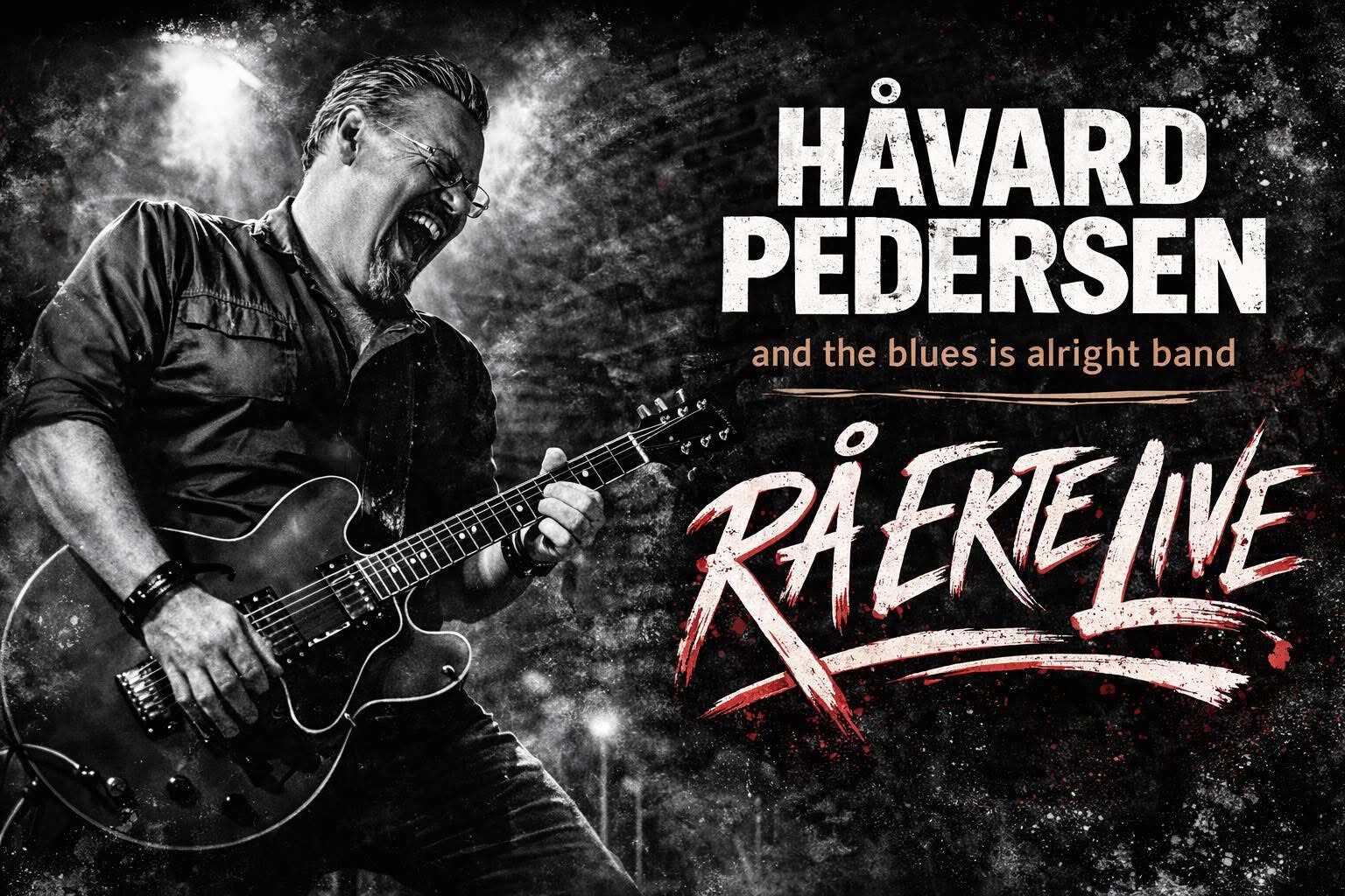 Event image Blues & BBQ i VALHAL med Håvard Pedersen & The blues is alright Band!