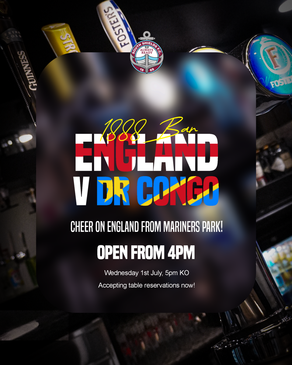 Event image World Cup Watch Along! England vs DR Congo, Round of 32