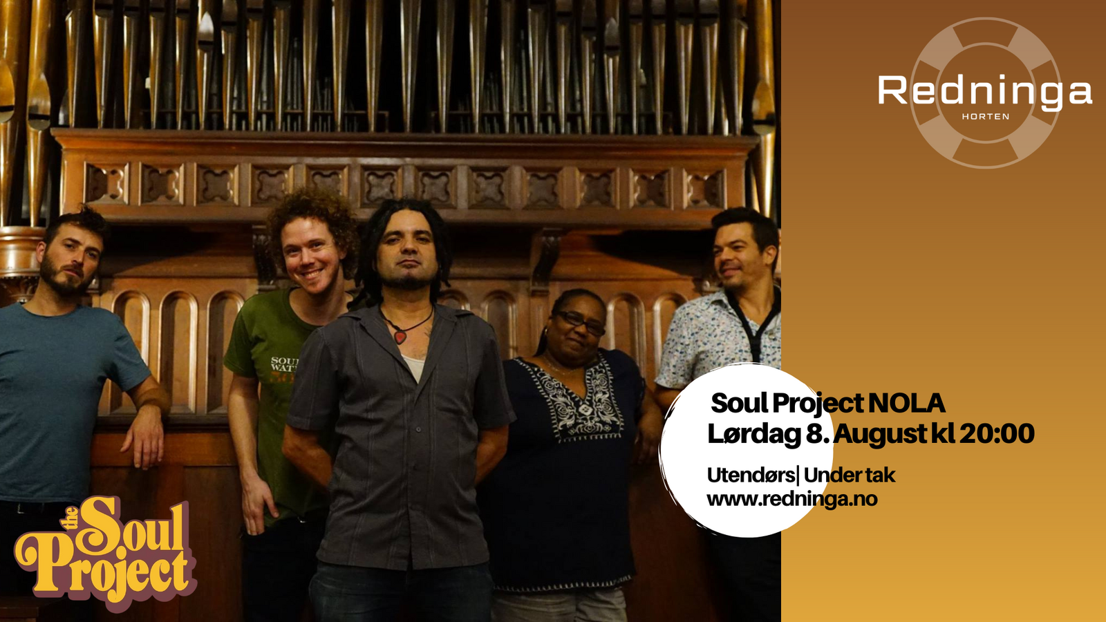 Event image Soul Project Nola- kommer tilbake til Horten!